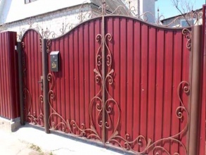 Калитка - пример 1 фото в Солнечногорске